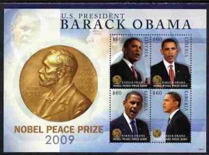 Liberia 2009 Barack Obama Wins Nobel Peace Prize perf she...