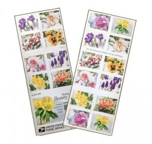 Snowy Beauty Postage 20 Book of 400 stamps