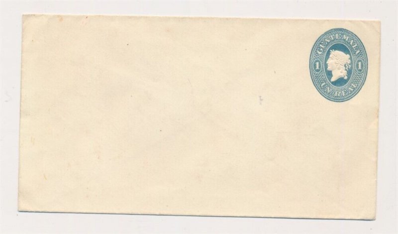 D336028 Guatemala Postal Stationary cover, mint unused 1 Real