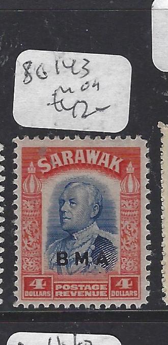 SARAWAK (P1209B)  $4.00   BMA  SG 143  MOG