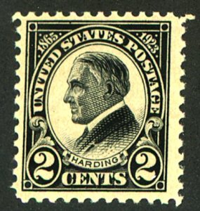 U.S. #610 MINT OG NH