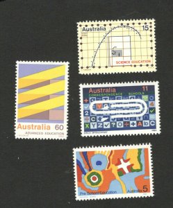 AUSTRALIA - MNH SET - EDUCATION -1974.