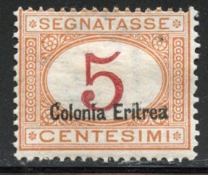 Eritrea # J1b Mint Hinge.