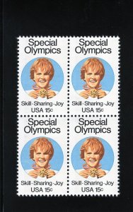 1788 Special Olympics, MNH blk/4