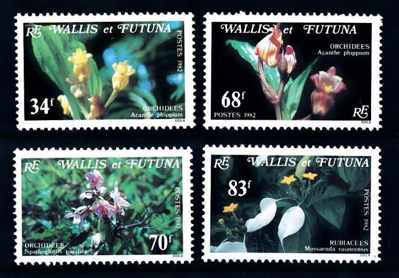 [61989] Wallis & Futuna 1982 Flora Flowers Blumen Fleur - Orchids  MNH