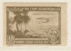 Spain Spain Air Post 1930 Teodoro Fels Airplane 10c Fine MNH** A16P2F873-