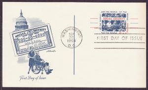 UX51 Social Security Artmaster FDC