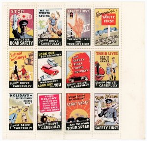 (I.B) New Zealand Cinderella : Road Safety (Complete Sheet)