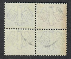 $Germany Sc#B33a-d used, VF, complete set, Cv. $420