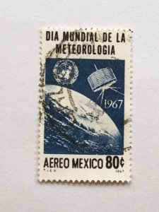 Mexico – 1967 – Single Air Post “Space” Stamp – SC# C323 - Used