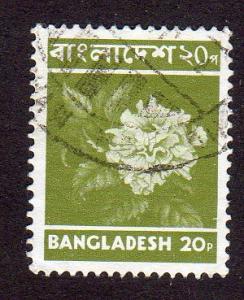 Bangladesh 46 - Used - Hibiscus (Flower)