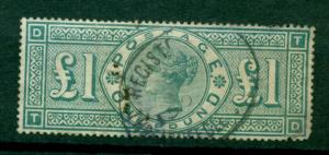 Great Britain 124 L1 used.