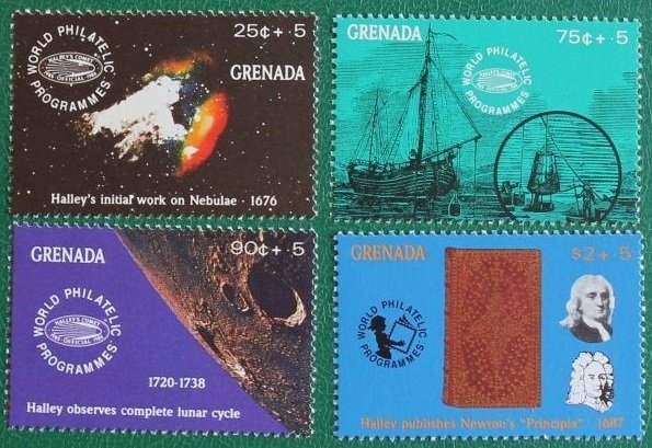 1989	Grenada	1971-1974	Halley's Comet