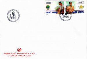 Cape Verde 2003 Sc 806-7 FDC