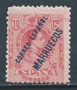 Spanish Morocco #16 NH 10c Spain Alfonso XIII Issue Ovptd.