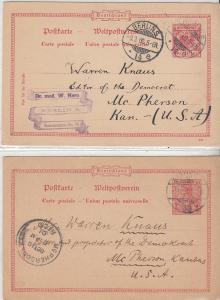 Germany.6 Postal Cards From Dr. Walther Horn Entomologist 