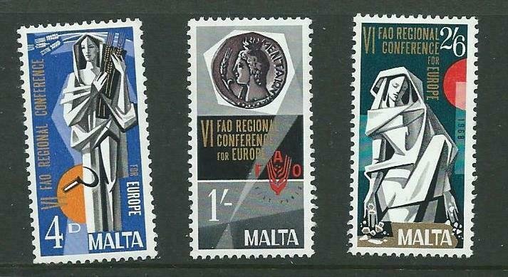 MALTA SG412/4 1968 FOOD & AGRICULTURAL ORGANISATION MNH