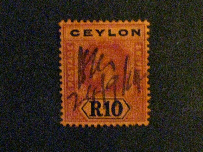  Ceylon #213 used revenue cancel c203 102