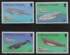 Falkland Islands Scott #'s 663 - 666 MNH