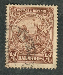 Barbados #165 used single