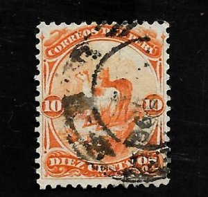 Peru 1895 - U - Scott #111