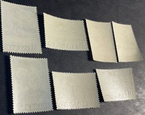 ICELAND # 246-252-MINT/HINGED---COMPLETE SET---1948