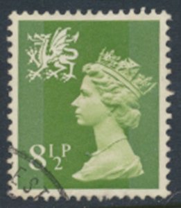 Wales  GB  Machin 8½p SG W26  Used   SC# WMMH11  see details