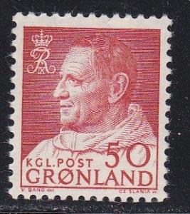 Greenland # 59, Frederik IX, NH