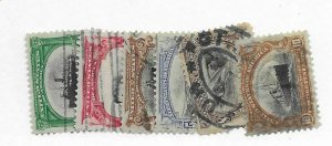 United States #294-299 Used Set - Stamp CAT VALUE $128.50