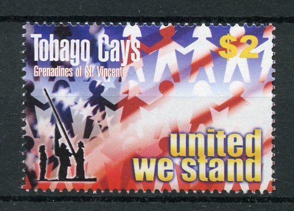 Tobago Cays Gren St Vincent 2003 MNH United We Stand September 11 1v Set Stamps