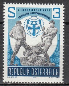 austria scott no 1195  mnh