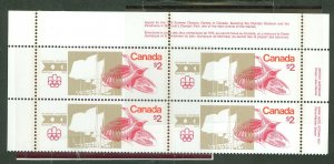 Canada #688 Mint (NH) Plate Block