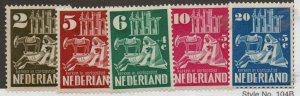 Netherlands B214-B218 Set Mint hinged