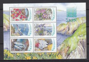 Guernsey 2006 Ramsar miniature sheet,  Mint NHM