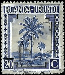 RUANDA-URUNDI   #71 USED (2)