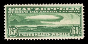 MOMEN: US STAMPS #C13 GRAF ZEPPELIN AIRMAIL MINT OG NH VF/XF+ CHOICE LOT #82664*