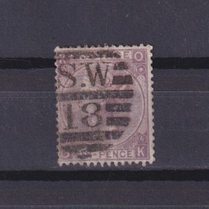 GREAT BRITAIN 1867, SG# 104, CV £175, Plate 6, Queen Victoria, Used