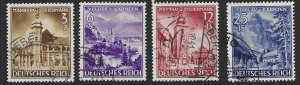 Germany B- 194-97   1941   set  4   FVF  Used