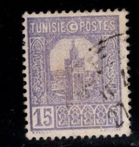 Tunisia Scott 79 used  stamp light cancel