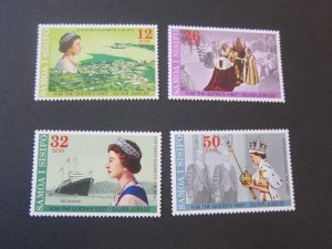 Samoa 1977 Sc 446-9 set MH