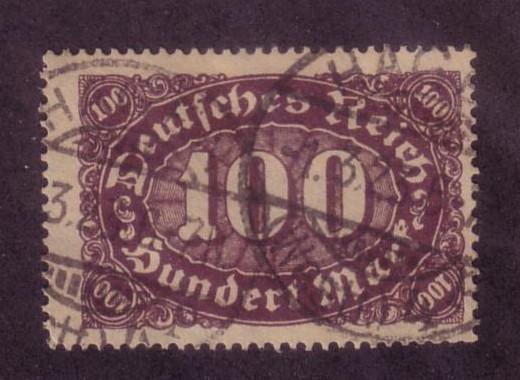 Germany, Early Inflation Sc.# 156 Used