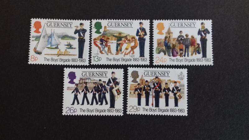 Guernsey 1983 The 100th Anniversary of the Boys Brigade Mint