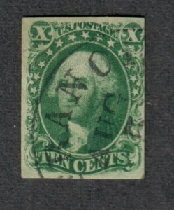 $US Sc#15 used, F-VF, Cv. $140