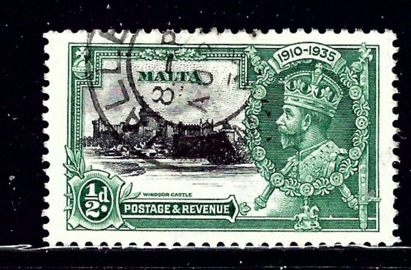 Malta 184 Used 1935 KGV Silver Jubilee    (ap1059)