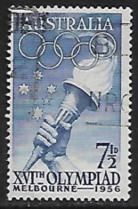 Australia # 289 - Olympic Torch - used....{KBl22}