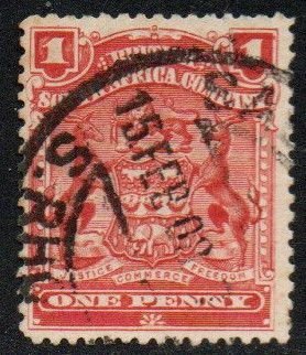 Rhodesia Sc #60 Used