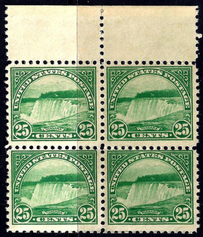 U.S. 568 FVF MNH Blk/4 (0718)