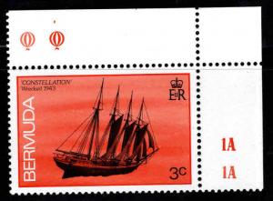 BERMUDA Scott 482 MNH** Tall Ship stamp