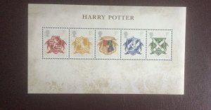 Harry Potter mint minisheet. 2007.  MS2757