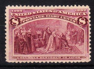 MOstamps - US Scott #236 Mint OG H - Lot # HS-D548